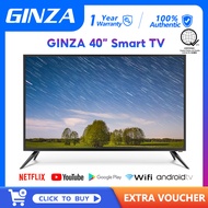 GINZA Smart TV 40 Inches TV Flat Screen Smart TV 43 inch smart led tv