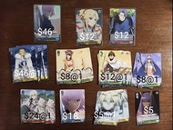 WS卡 Fate Grand Order PR/RR/R FGO Weiss schwarz