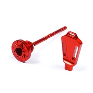 CNC ENGINE OIL DIPSTICK ADV160 ADV150 HONDA ADV MINYAK HITAM ENGINE OIL CAP ENGINE OIL COVER ENGINE 
