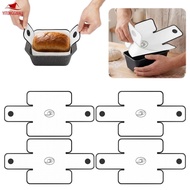 4Pcs Silicone Bread Loaf Pan Liner Non Stick Leak Proof Bread Baking Liner Fits 9x5 9.5x5 10x5 Inch 