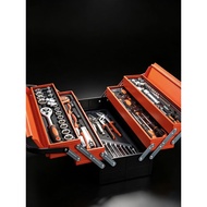85pcs tools set  Malaysia Stock Cantilever Metal ToolBox Set 5 85pcs Socket Set 1/4&1/2 Spanner Tool