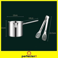 [Perfeclan1] Stainless Steel Deep Fryer Pot, Frying Pot Cooking Tools, Japanese Fryer