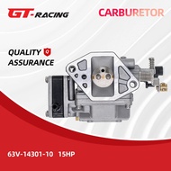 Boat Engine carburetor for Yamaha 2 stroke 9.9HP 15HP Outboard Engine 63V-14301-00 63V-14301-10 63V/