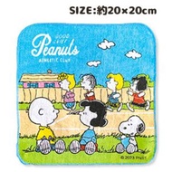 史諾比 - 日本版 Snoopy 史努比 毛巾 小毛巾手帕 Charlie Brown Lucy Linus Sally 兒童毛巾 20cm (Friends) 平行進口