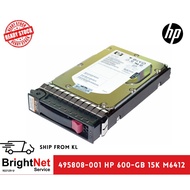 HP 600GB 15K FC EVA M6412 3.5" HDD