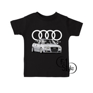 AUDI A4 STANCE Kids T-Shirt Automotive T-Shirt