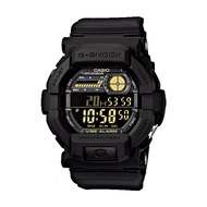 CASIO ORIGINAL - CASIO G-Shock Premium Digital GD - GD-350-1B - New - MEN - Black Yellow - Resin Ban