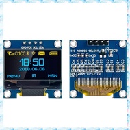 [R Q M U] SPI Communication 0.96 Inch OLED Display Screen Module 128x64  Blue 3.3V-5V for   ESP8266 