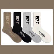 Socks Men Women Middle Tube Socks 1977 Digital Sports Socks