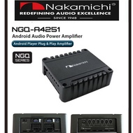 NAKAMICHI NGQ-A4251 ANDROID AUDIO POWER AMPLIFIER