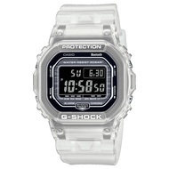 [Luxolite] Casio G-Shock DW-5600 Lineup Bluetooth® White Translucent Gradated Resin Band Watch DW-B5600G-7DR