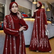 PUTIH HITAM Eid Kaftan 2025 | Contemporary Wedding Kaftan | Latest Kaftan | White caftan | Kaftan Ab