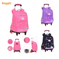 Pack Bag 2007 Present 6 Trolley Kids Free Detachable With Gift Wheels School Ready Gift Kids Trolley ZF3142 Heel Backp