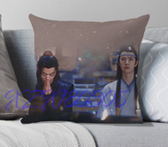 （xzx  31th）  (All inventory) Pillow cases! Chen Qingling, untamed founder Wang Yibo, small exhibition Fan Yi Pillow Case Home Costplay Gift (double-sided printing) 21