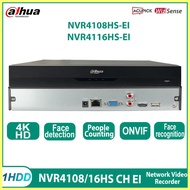 {HOT DFUJDUJJGFS 590} Dahua NVR 8/16CH NVR4108HS-EI NVR4116HS-EI Compact 1U 1HDD WizSense Network เค