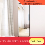 ！Spot Full-Length Mirror Dressing Floor Mirror Home Wall Mount Wall-Mounted Girl Bedroom Makeup Three-Dimensional Wall-M