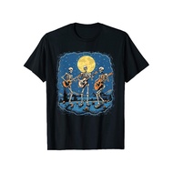KATUN Men's T-shirt "Homage for the Era of Psychic" - Skull Design "Dead Hippie" & Star-Moon Element