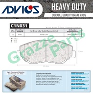 Advics Aisin Heavy Duty Disc Brake Pad Front C1N031Y for Honda CRV S9A RD5 RD6 RD7 Civic TEA (2 Hole