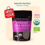 Nature's Nutrition Premium Organic Chia Seeds 500g / 1kg