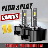 Canbus D1S D3S LED Headlight HID Replace D2S D4S D5S D8S D1R D3R D2R D4R Led Xenon Bulb 1:1 Turbo Le