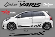 STICKER TOYOTA YARIS BAKPAO AKSESORIS YARIS BAKPAO