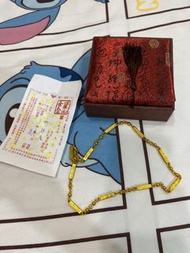 999黃金金項鍊 僅表面含金