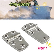 ONLYGOODSS Butt Hinge Stamping Cabinet Hatch Hinge Boat Car RV 180 Degree