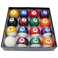 Pool Balls Ghost Ball Pattern Snooker Budget Pool/Snooker Set (16 Balls)