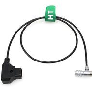 Power Cable for Blackmagic BMCC 6K, Pocket Camera BMPCC 4K 6K 6K Pro, D-Tap to Right Angle 2-pin, 60