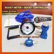 Turbo boost meter plus controller. Turbo boost indicator and