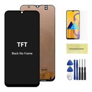 6.4 For AMOLED For Samsung A30S SM-A307FN/DS A307 LCD Display Touch Screen Digitizer With Frame For 