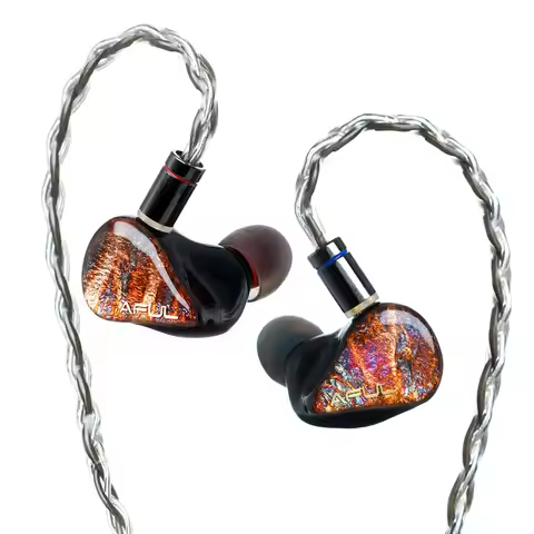 AFUL Performer5 / Performer 5 1DD+4BA IEMs In-ear Monitor Earphones Hi-res Hybrid Drivers Wired Head