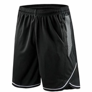 篮球裤运动短裤男透气宽松休闲五分裤沙滩裤健身跑步训练球裤Basketball pants, sports shorts, men's breathable loose casual five quar