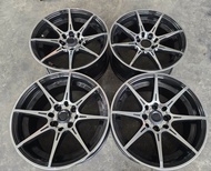 แม็กแต่งมือ2 ขอบ15 4รู100 114 ใส่เก๋ง4รูได้ทุกรุ่น