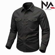 KEMEJA Long Sleeve Shirt Men's Kalong Shirt/ Tactical Shirt/ Men's Shirt/ Shirt/ Men's Shirt/ Shirt/