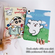 Cute animal protective case with a pen slot, suitable for iPad mini6(8.3-inch)、iPad Mini45(7.9-inch)