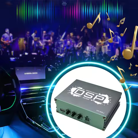 Car DSP Digital Audio Processor Support APP Control Navigation Sound Quality Enhancement Effect for 