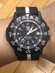 【罕有全套】2002年元祖初代 Luminox 3001 Navy SEAL 潛水軍錶 (附日本Liberta保卡/原廠盒/原廠盾牌標尼龍帶) $999