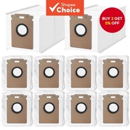 Dust bags compatible with Roborock H60 Hub/H60 Hub Pro/H60 Hub Ultra cordless vacuum cleaner, replac