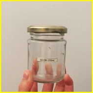 ▦ ◇ ♠ WHOLESALE: 150ml Glass Jar (BOX OF 120pcs)