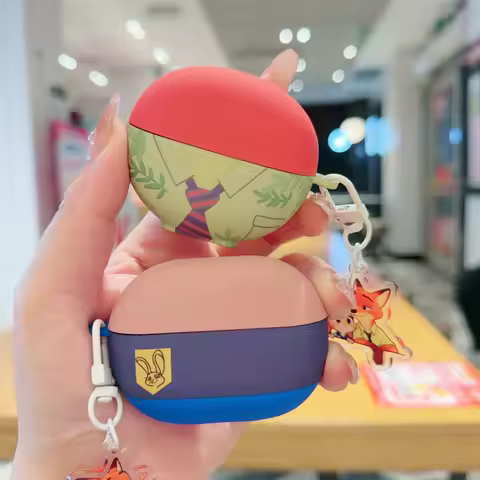 Cartoon Nick&Judy Earphone Case For Huawei Freeclip 2 Freebuds SE4 SE2/SE3 Pro5 Pro3/Pro4 Pro2/Pro2+