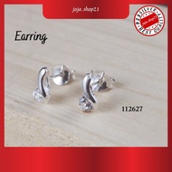 READY STOCK | 925 Silver CZ Stones Earring (112627) | 925 纯银 石头耳钉 | Subang Batu CZ Perak 925
