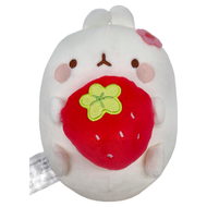 MOLANG 萌浪兔 絨毛娃娃  16cm  萌浪小草莓  1個