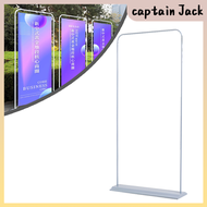 Door Frame Banner Display Stand For 180x80/160x60cm Print Size Tarpaulin (hook Collapsible Portable)