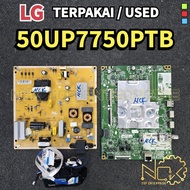 50UP7750PTB LG POWER BOARD MAINBOARD WIFI IR RECEIVER EAX69502702 EAX69581703 EAT65166902 TERPAKAI
