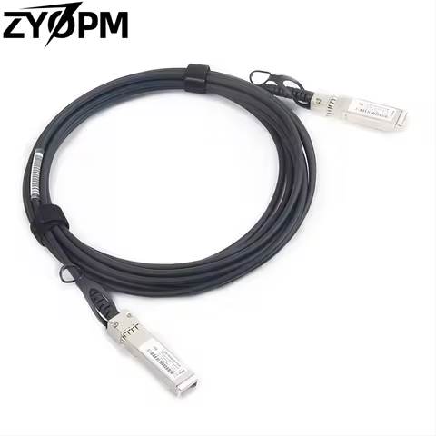 10G SFP+ 40G QSFP+ DAC Passive Direct Attach Copper Twinax Cable for Cisco,Ubiquiti,Mikrotik, Intel,