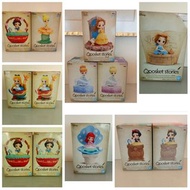 Qposket Stories Disney Princess Belle, Snow White , Tinkerbell, Cinderella, Ariel display figure 迪士尼