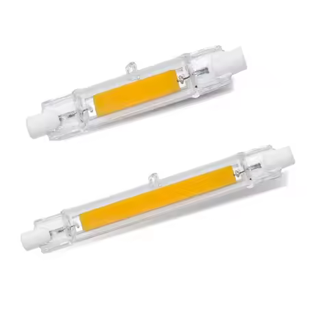 Cob Led halogen bulb dimmable J78 J118 R7S Led Light 5W 78mm 10W 118mm led RX7S tube light AC220-240