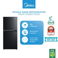 Midea MDRT306MTB30 Gross 240L 2 Doors Refrigerator / Fridge / Peti Sejuk