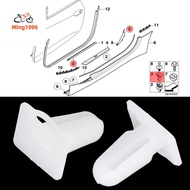 MING1996 10Pcs อุปกรณ์สำหรับยึดให้แน่น คลิปแถบธรณีประตู พลาสติกทำจากพลาสติก ตัวยึด คลิปตัดขอบประตูรถยนต์ คลิปติดรถยนต์ รถ orginazer ที่หนีบป้องกัน แผ่นปิดแผงภายใน